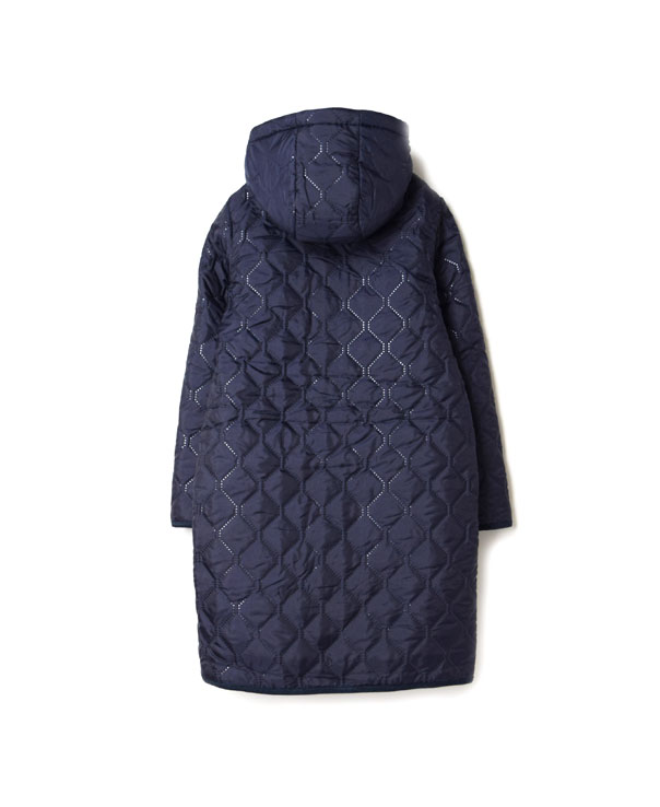 NAM1753 (コート) POLYxFLEECE HEAT QUILT REVERSIBLE HOODED COAT