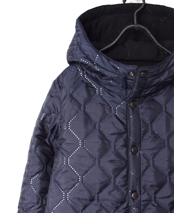 NAM1753 (コート) POLYxFLEECE HEAT QUILT REVERSIBLE HOODED COAT