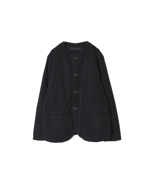 NVL1751CPD CORDUROY POPLIN DYE SIDE VENTS NO COLLAR JACKET