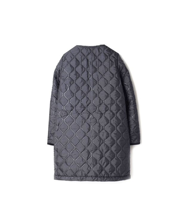 NAM1651 (コート) POLYxFLEECE HEAT QUILT NO COLLAR COAT