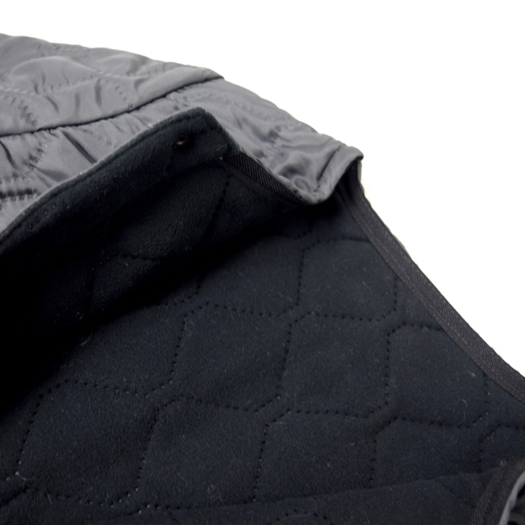 NAM1651 (コート) POLYxFLEECE HEAT QUILT NO COLLAR COAT