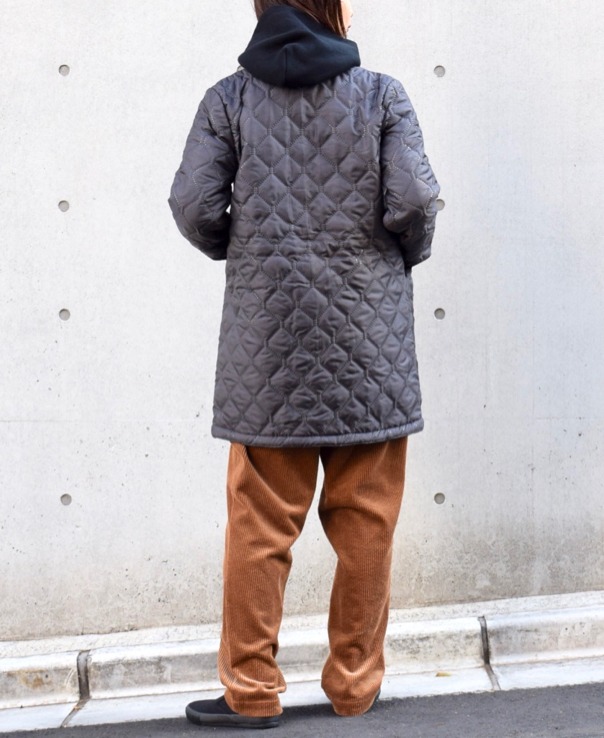 NAM1651 (コート) POLYxFLEECE HEAT QUILT NO COLLAR COAT