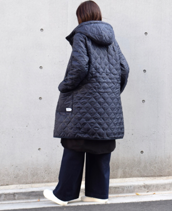 NAM1753 (コート) POLYxFLEECE HEAT QUILT REVERSIBLE HOODED COAT