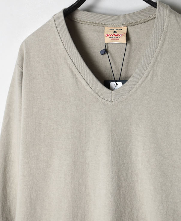 NGW1851 (Tシャツ) V-NECK L/SL WITH CUFF&HEM RIB