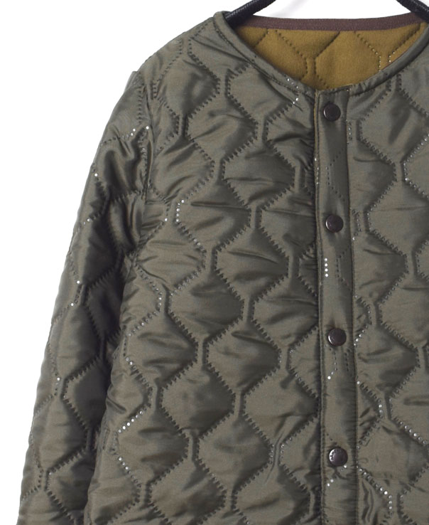 NAM1651 (コート) POLYxFLEECE HEAT QUILT NO COLLAR COAT