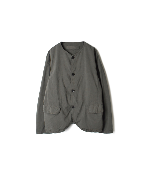 NVL1751CD 60’S ORGANIC CAMBRIC NO COLLAR JACKET