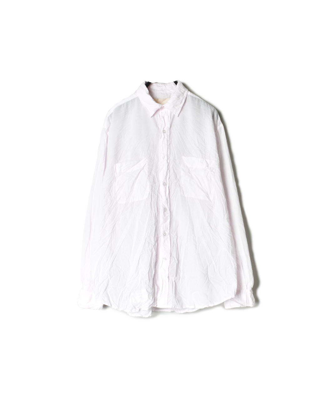 NVL1861CBW 60’S ORGANIC CAMBRIC REGULAR COLLAR L/SL OVERSIZED SHIRT