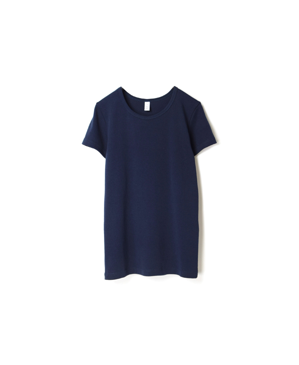 NMF0901 (Tシャツ) 1x1 RIB COTTON CREW-NECK T-SHIRT