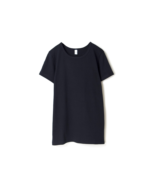 NMF0901 (Tシャツ) 1x1 RIB COTTON CREW-NECK T-SHIRT