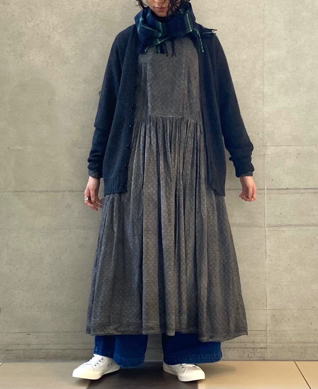 John Scott (ストール) NLC1751 LAMBS WOOL SCARF 25x180cm