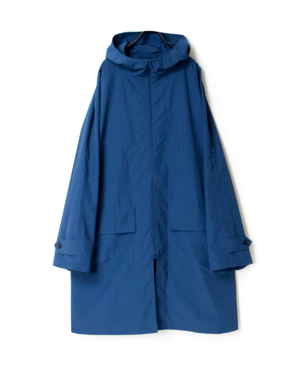 NHT2171CNC NYLON / COTTON HOODED COAT (NO LINING)