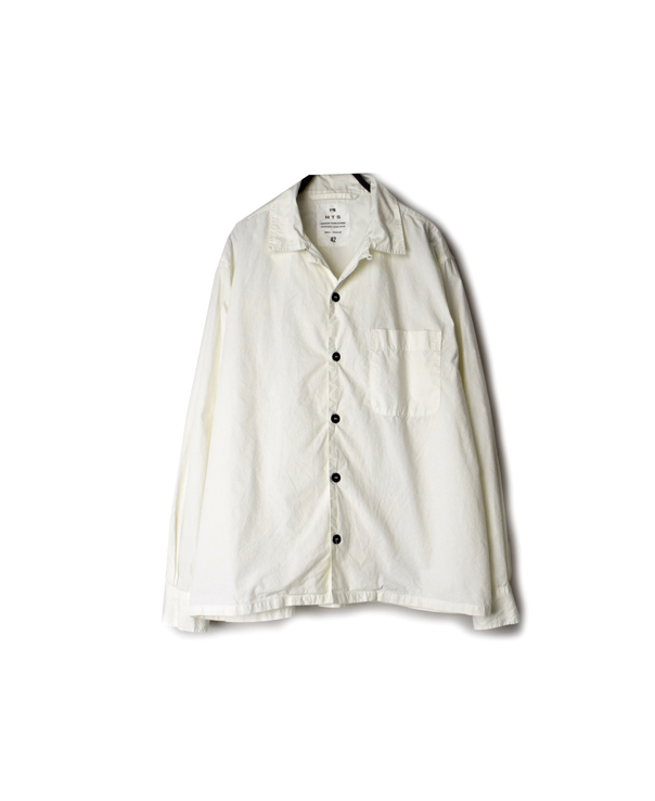 INHT2201CP 60’S COTTON POPLIN ONE-UP COLLAR SHIRT