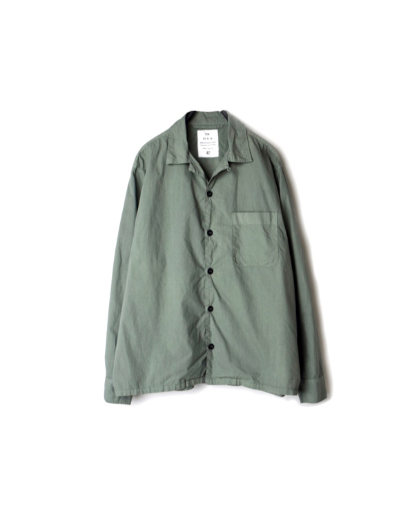 INHT2201CP (シャツ) 60’S COTTON POPLIN ONE-UP COLLAR SHIRT