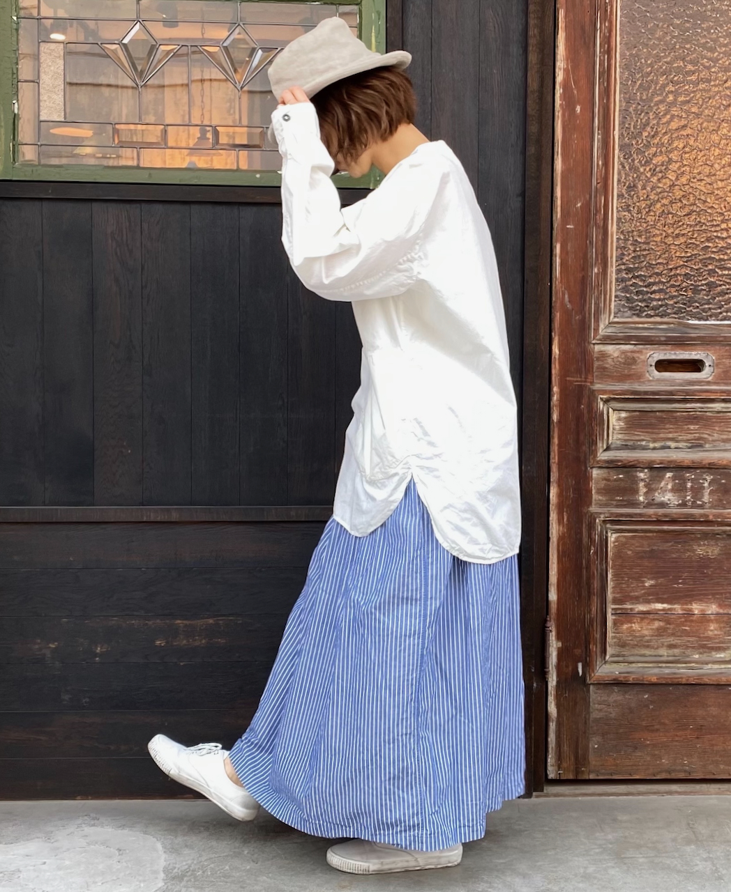 PHAM2001(帽子) LINEN SAILOR HAT