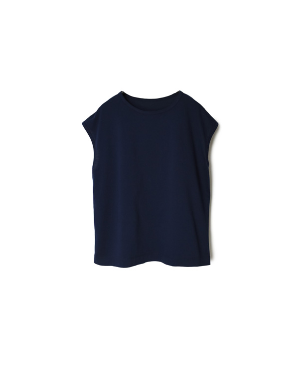 GNSL22032 (Tシャツ) MERCERIZED JERSEY FRENCH SLEEVE T-SHIRT