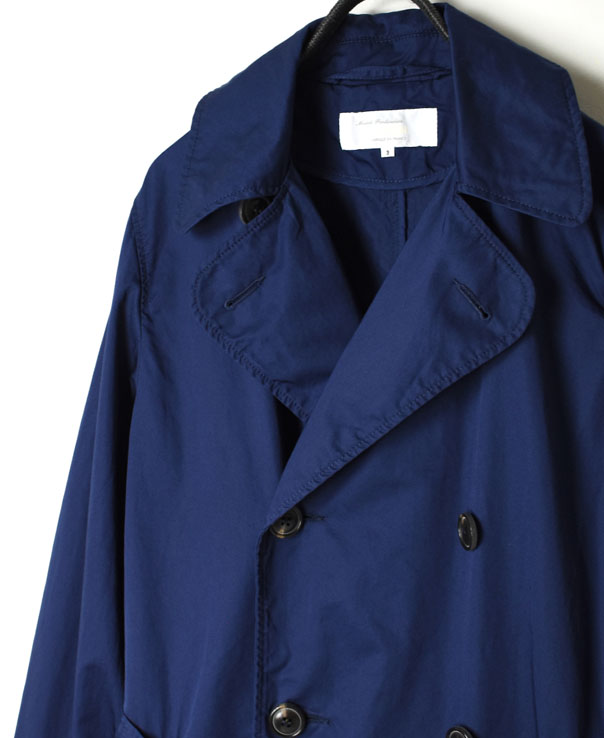 NMPA1701BC (コート) COTTON TWILL DOUBLE BREASTED COAT (FULL SLEEVE)