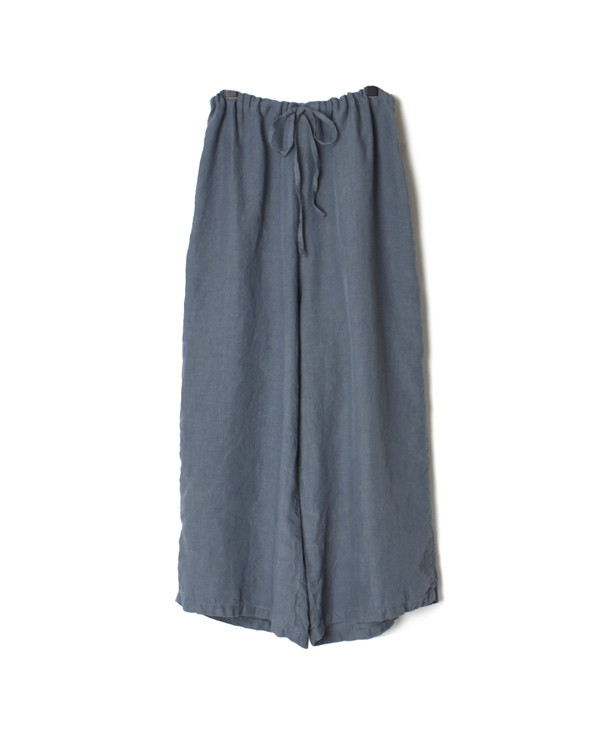 LNHT1713L LINEN PLAIN EASY PANTS