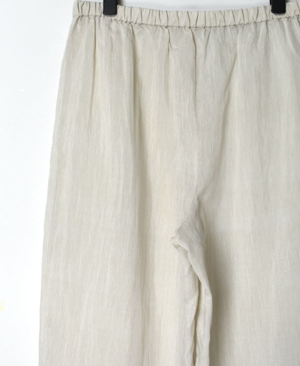 INMDS20143N (アンダーウェア) HANDWOVEN COTTON SILK WITH LACE EASY PANTS