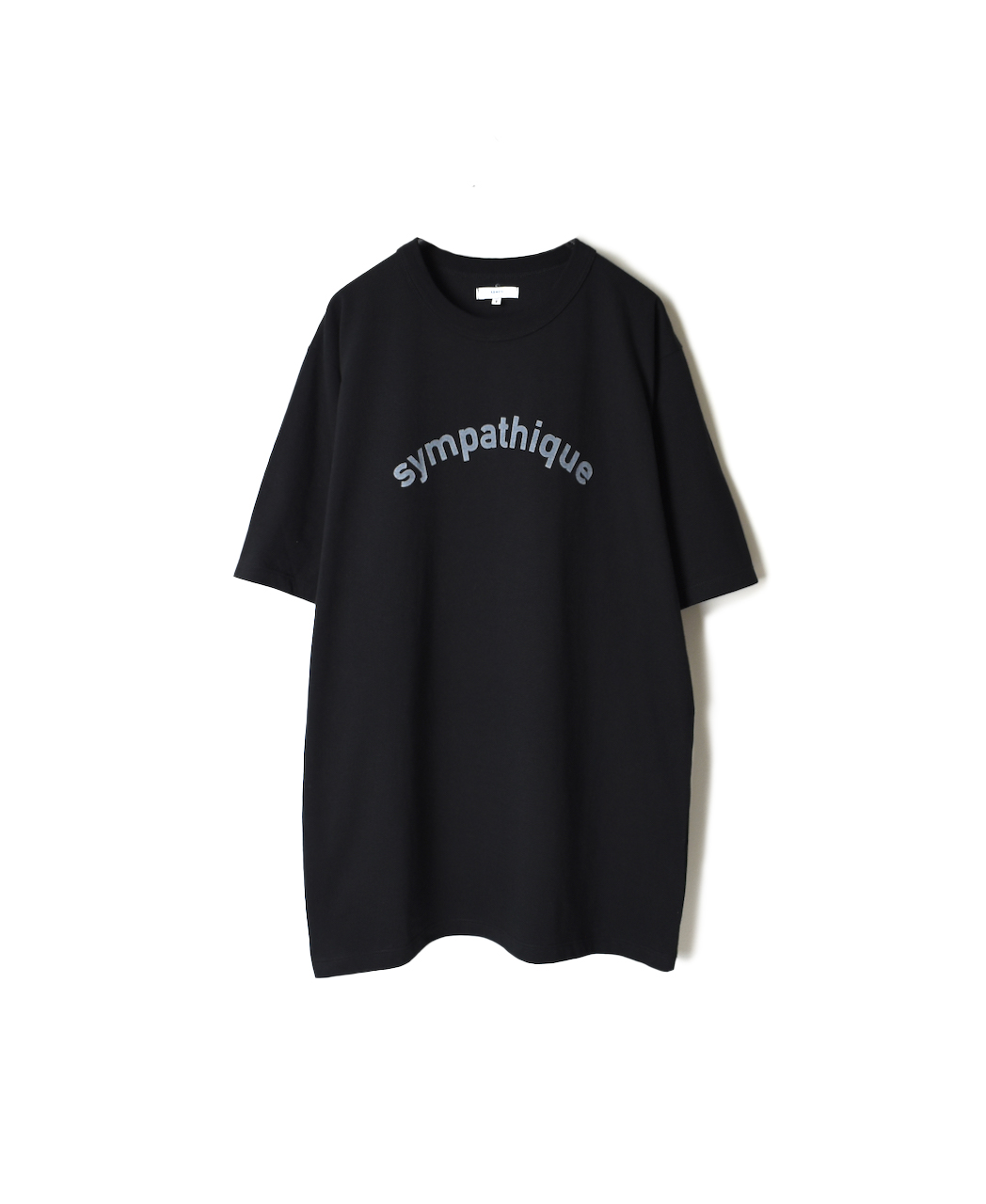 NFA1802P31 (Tシャツ) 4.4oz COTTON JERSEY "sympatique" PRINT CREW NECK OVERSIZED S/SL T-SHIRT