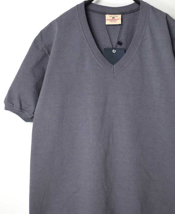 NGW1701 (Tシャツ) 7.2oz V-NECK S/SL CUFF AND BOTTOM RIB