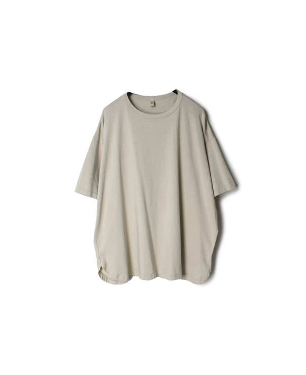 RNMDS2201 (Tシャツ) COTTON JERSEY (OVERDYE) CREW-NECK T-SHIRT