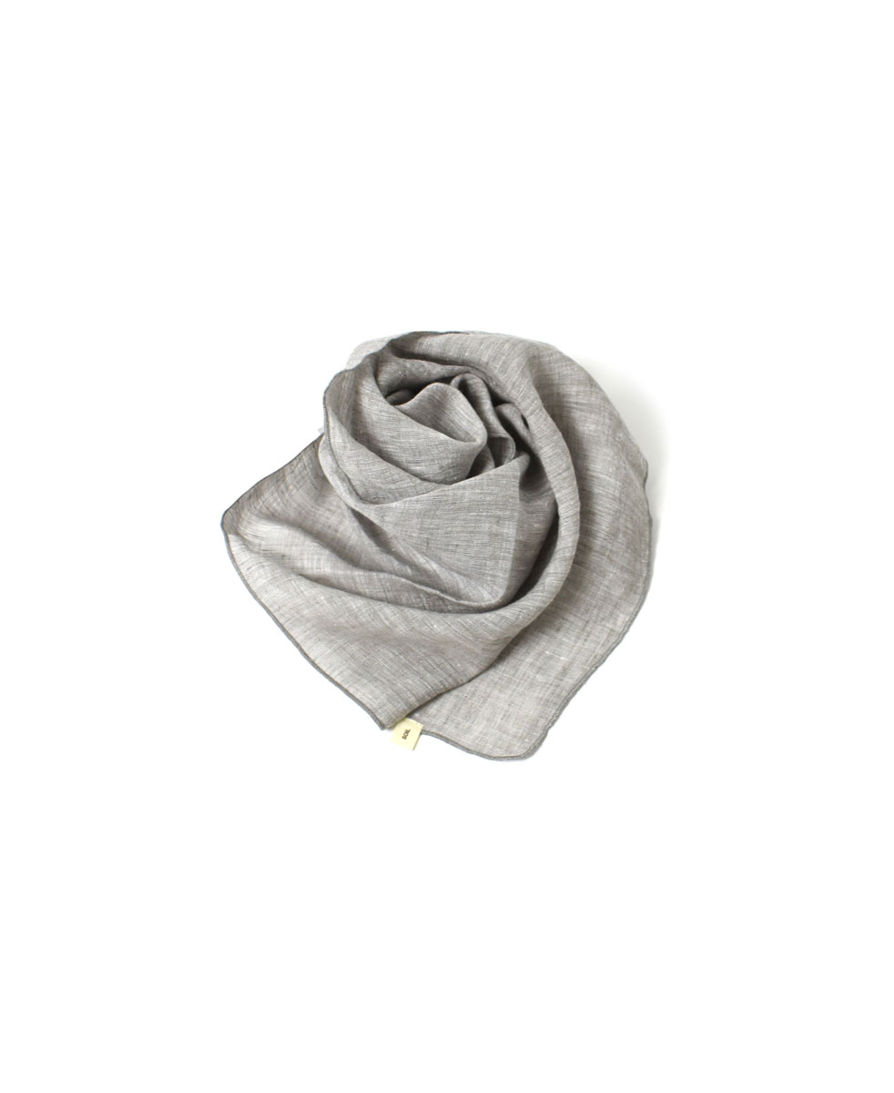 NSL22026 (スカーフ) LINEN CHAMBRAY SCARF