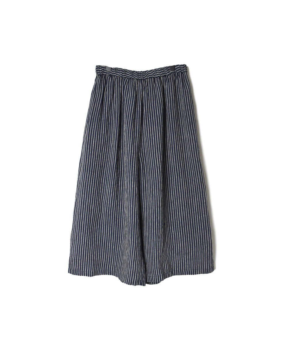 NMDS22145 (パンツ) 80’S POWER LOOM LINEN STRIPE EASY PANTS