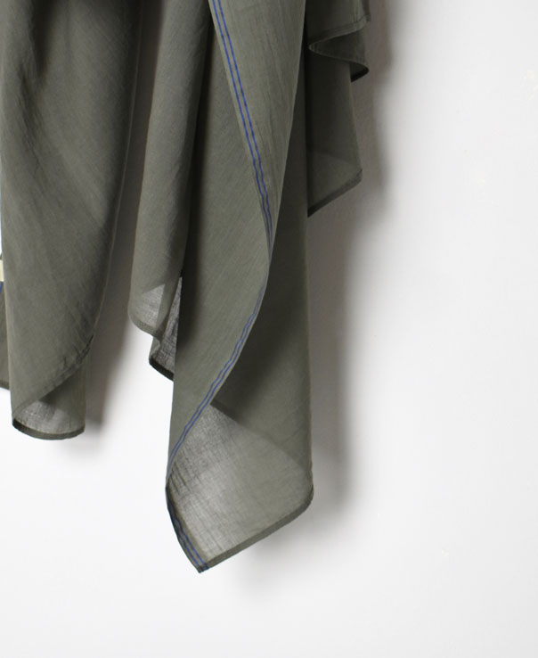 NSL22007 (ストール) SUPER FINE VOILE WITH POLY SELVAGE STOLE
