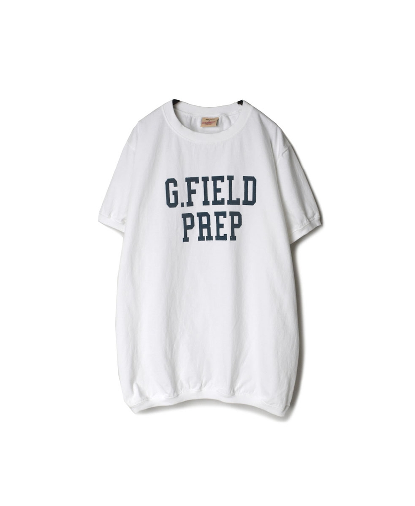 NGT9801 2624 "GF PREP" 7.2oz CREW-NECK S/SL TEE CUFF & HEM RIB