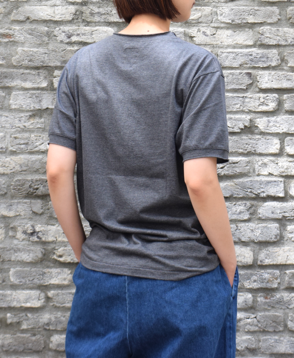 FMDSH1701 (Tシャツ) CUT OFF CREW-NECK T-SHIRT