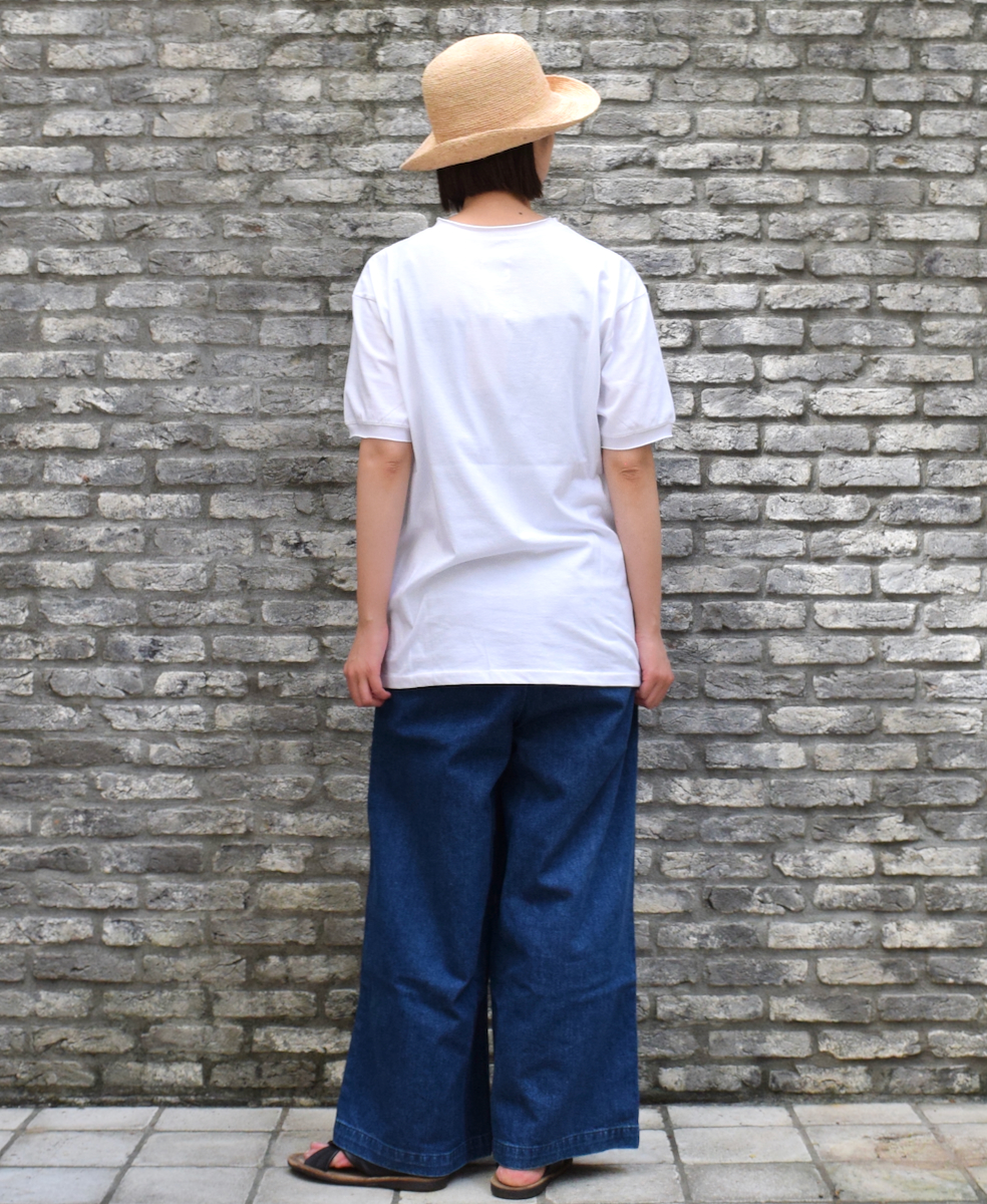 FMDSH1701 (Tシャツ) CUT OFF CREW-NECK T-SHIRT