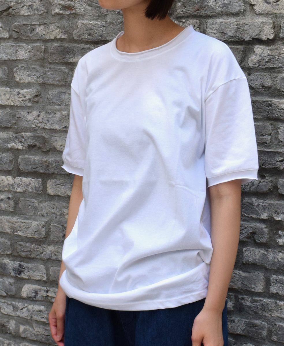 FMDSH1701 (Tシャツ) CUT OFF CREW-NECK T-SHIRT