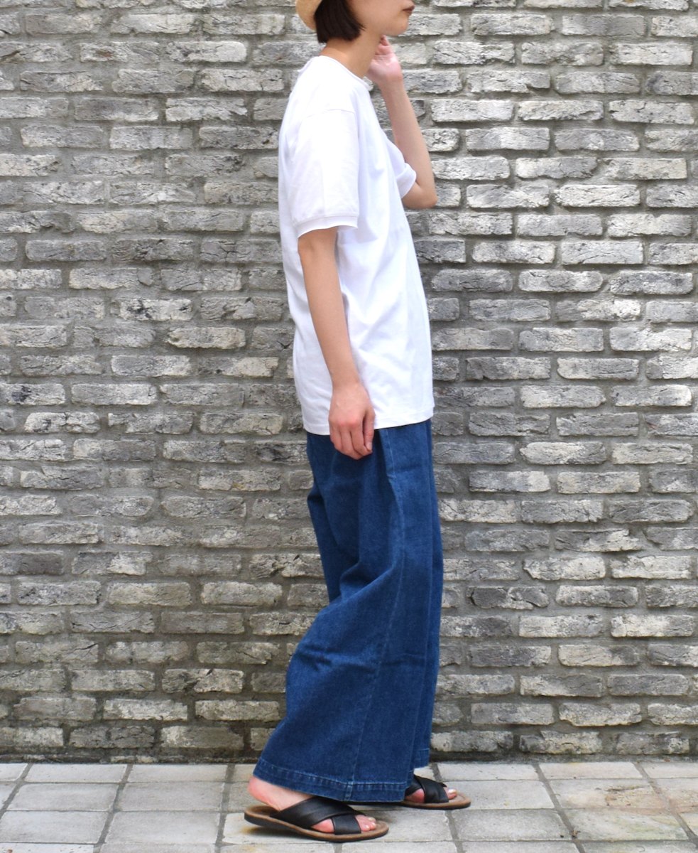 FMDSH1701 (Tシャツ) CUT OFF CREW-NECK T-SHIRT
