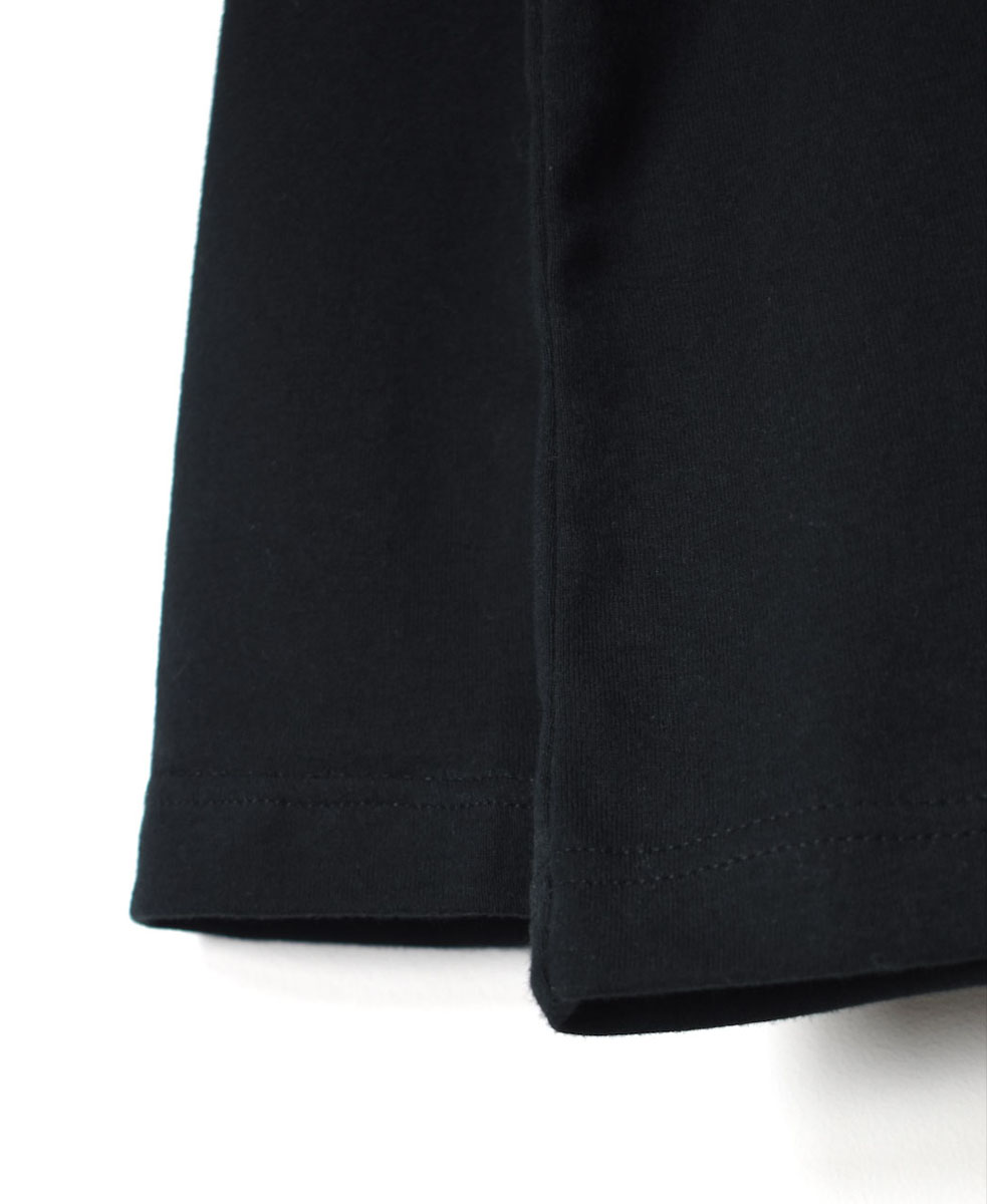 GNSL22772 (Tシャツ) 40/1 RIB U-NECK L/SL T-SHIRT