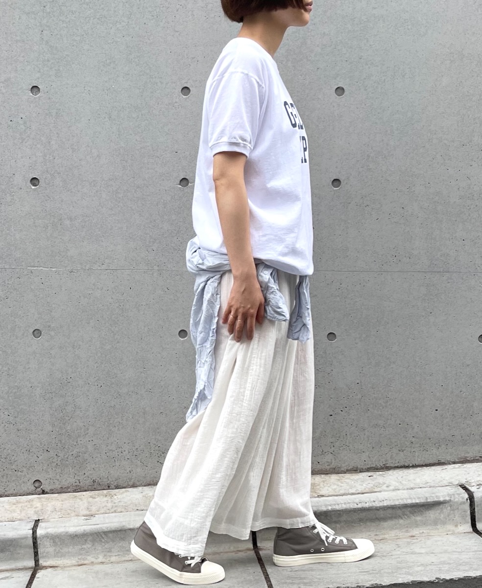 NGT9801 2624 (Tシャツ) "GF PREP" 7.2oz CREW-NECK S/SL TEE CUFF & HEM RIB
