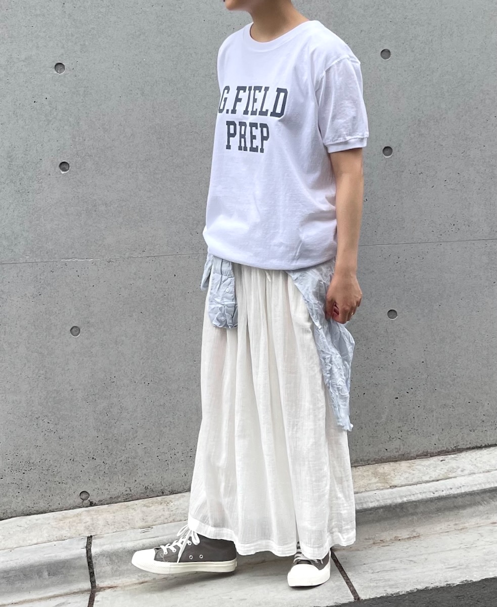 NGT9801 2624 (Tシャツ) "GF PREP" 7.2oz CREW-NECK S/SL TEE CUFF & HEM RIB