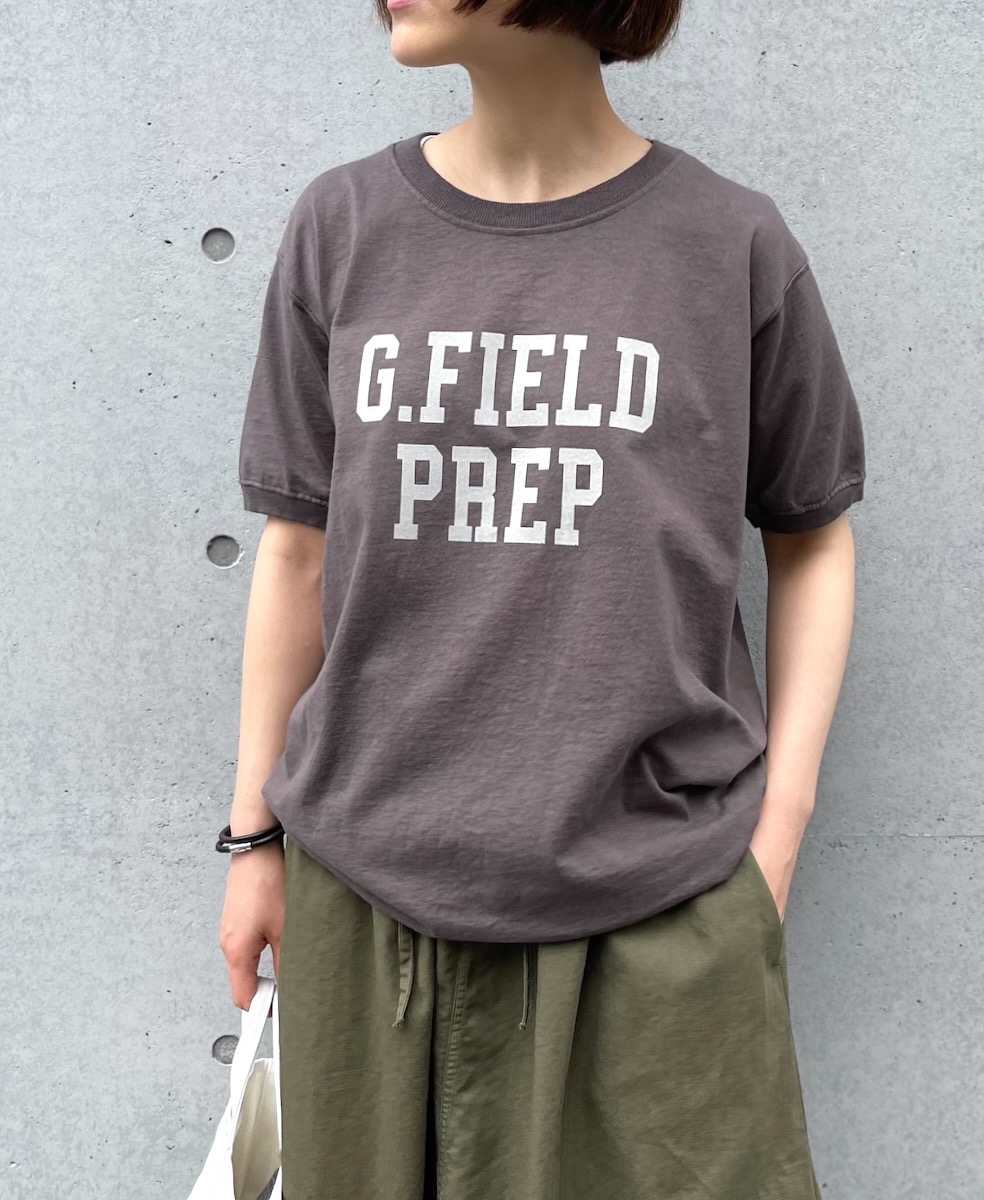 NGT9801 2624 (Tシャツ) "GF PREP" 7.2oz CREW-NECK S/SL TEE CUFF & HEM RIB