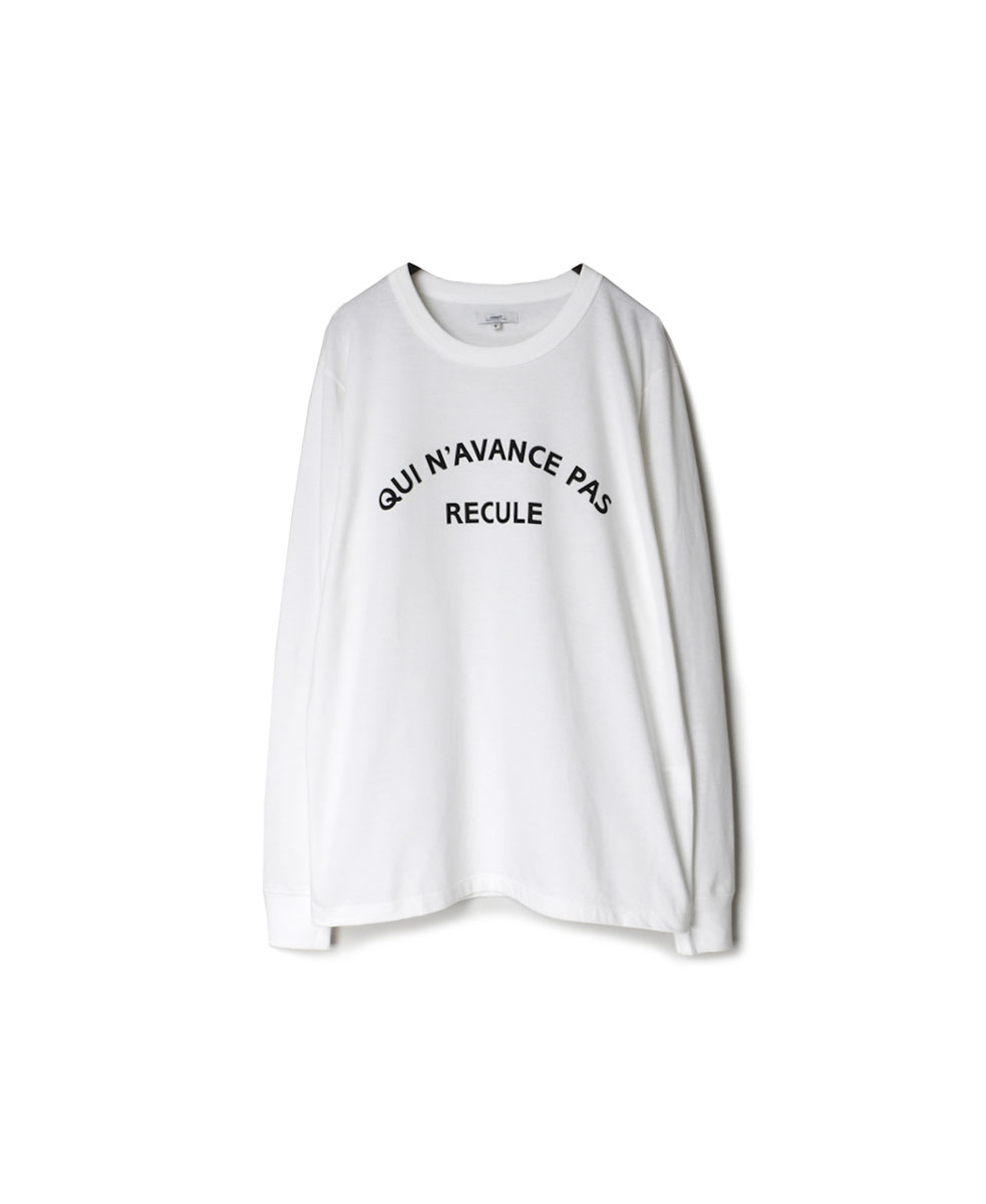 NFA1551P33 (Tシャツ) COTTON JERSEY "AVANCE" CREW NECK L/SL T-SHIRT