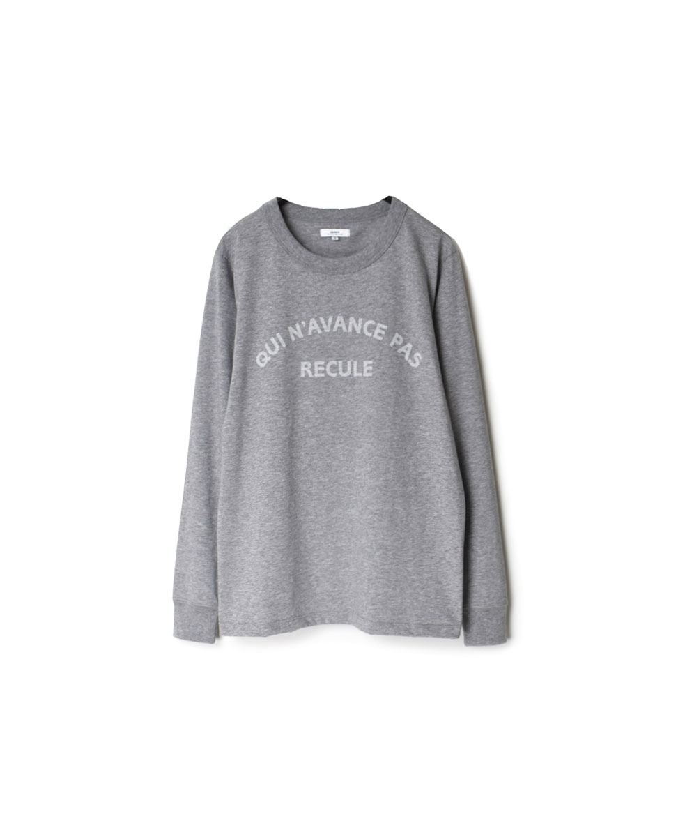 NFA1551P33 (Tシャツ) COTTON JERSEY "AVANCE" CREW NECK L/SL T-SHIRT