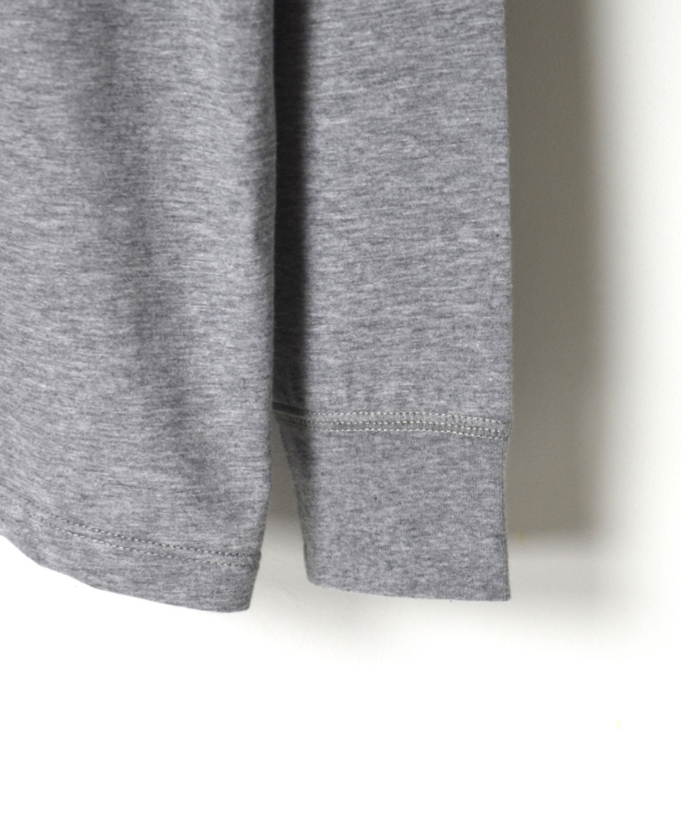 NFA1551 (Tシャツ) CREW NECK L/SL T-SHIRT WITH CUFF RIB