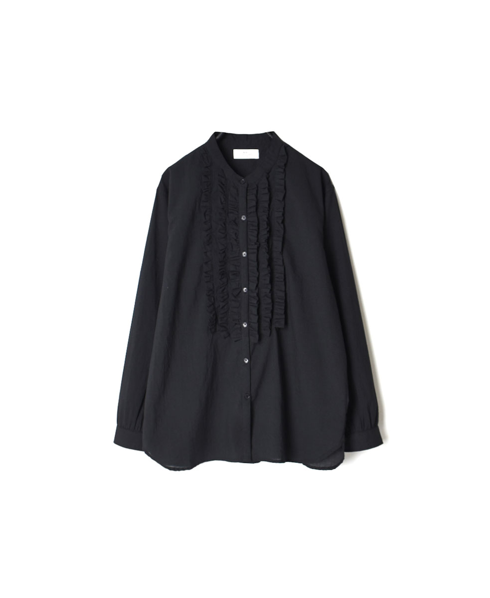 NSL22562 (シャツ) 60’S CAMBRIC BANDED COLLAR FRILL SHIRT