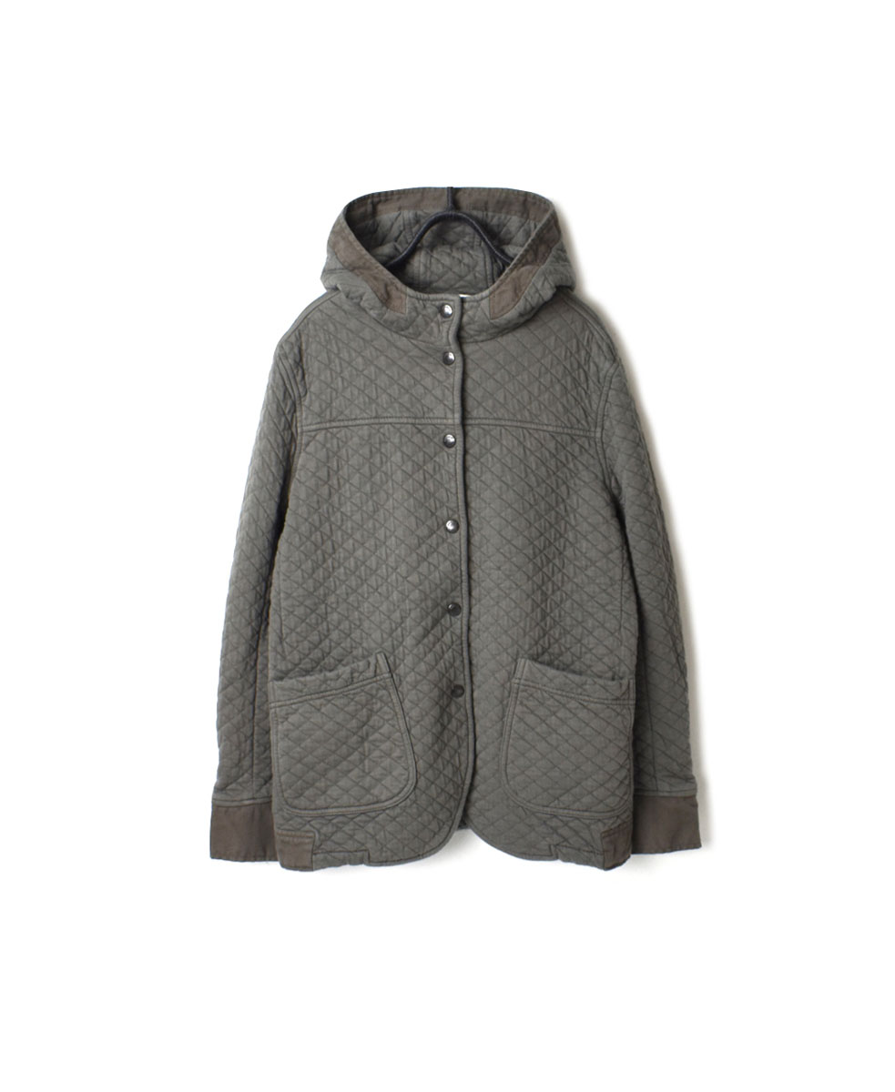 NAM0555 (ジャケット) COTTON QUILT HOODED JACKET