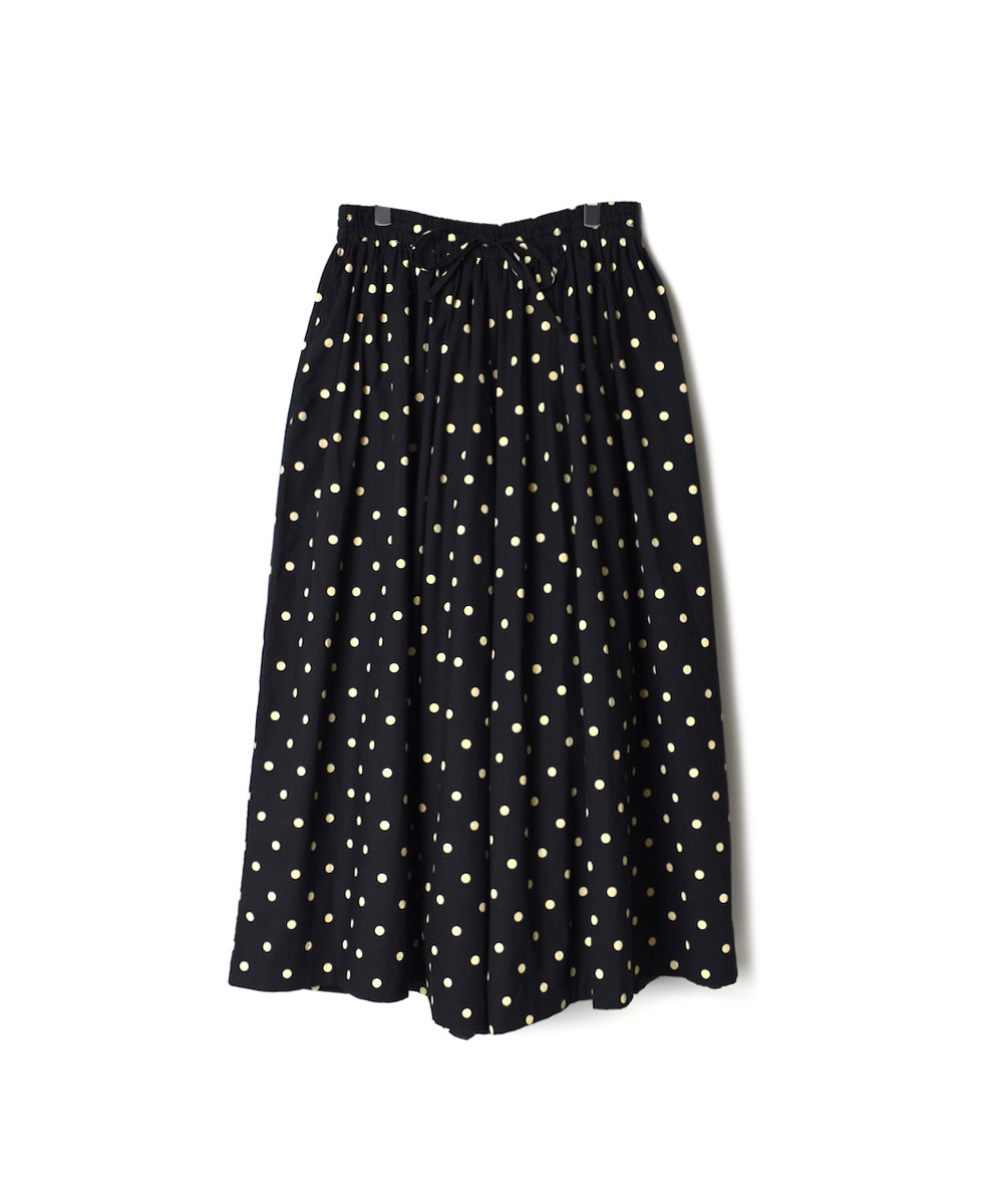 NSL22535 (キュロット) 40’S POPLIN DOT PRINT CULOTTE