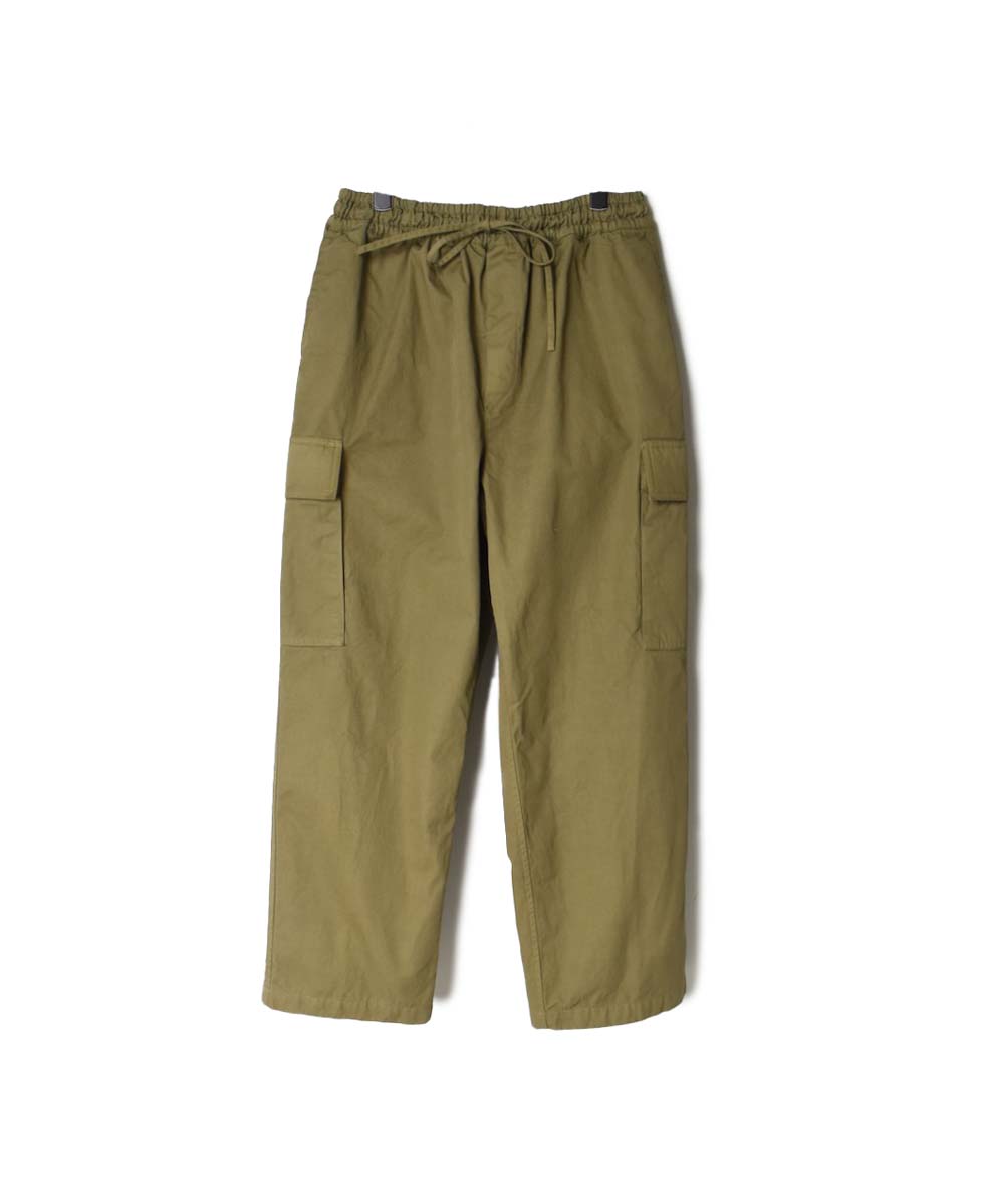 NHT2102BC (パンツ) MEDIUM WEIGHT COTTON TWILL OVERDYE EASY PANTS