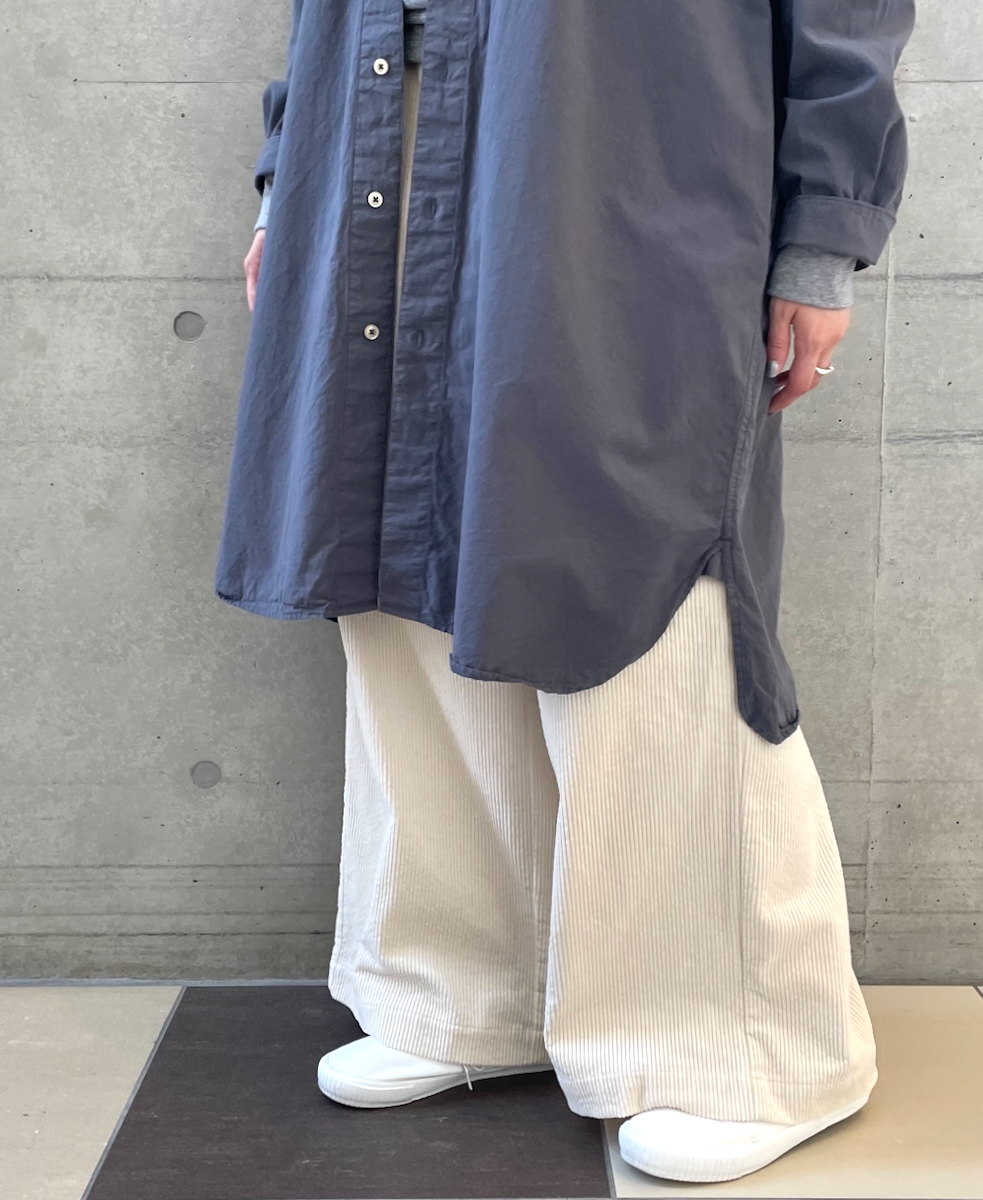 GNMDS2052CR (パンツ) CORDUROY EASY WIDE PANTS│