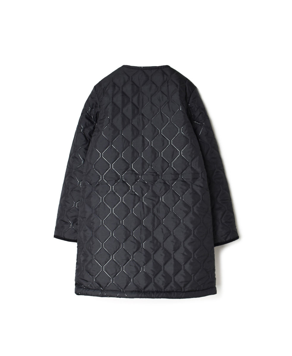 NAM1651 (コート) POLYxFLEECE HEAT QUILT NO COLLAR COAT
