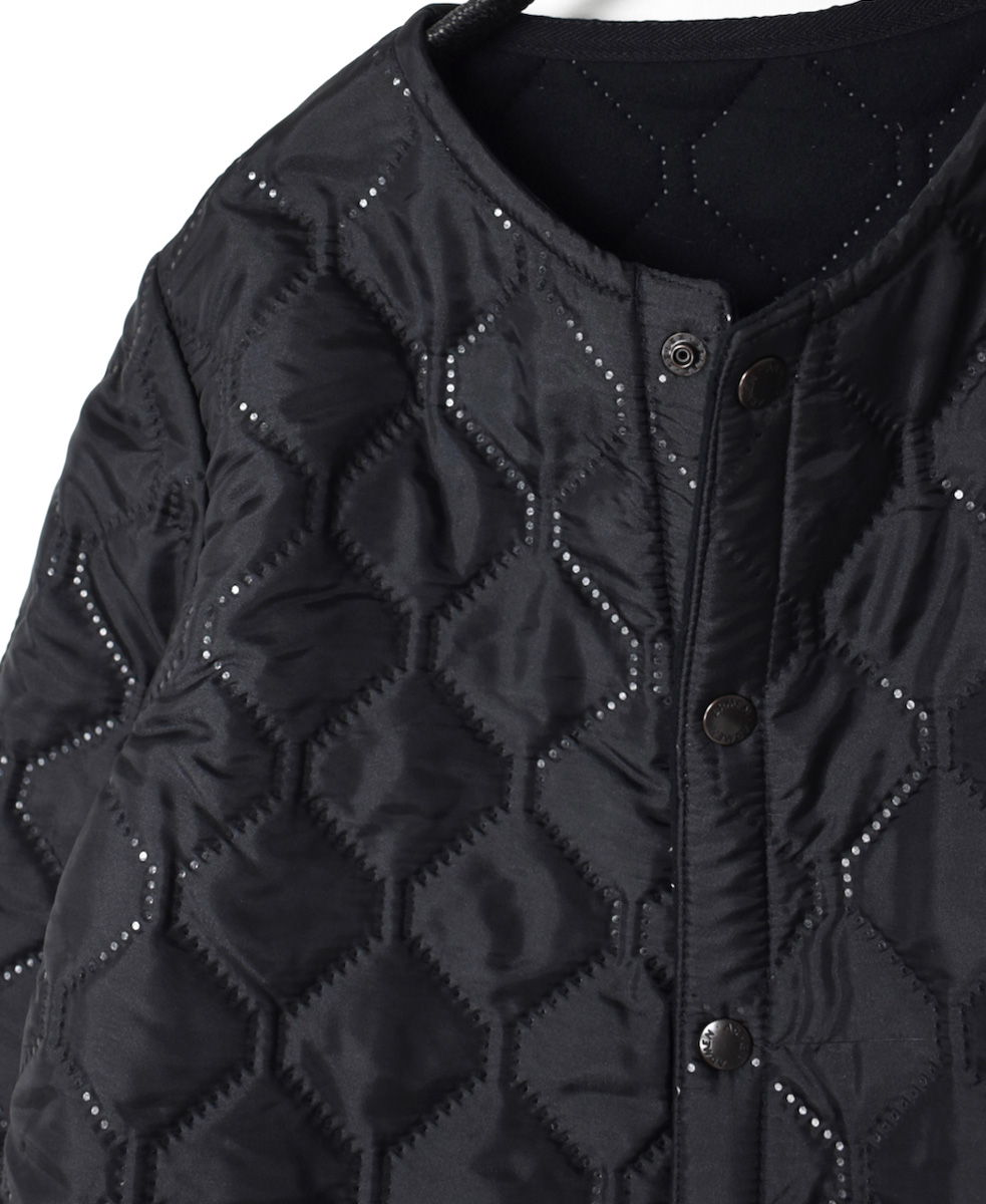 NAM1651 (コート) POLYxFLEECE HEAT QUILT NO COLLAR COAT