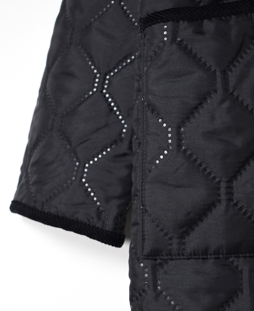 NAM1651 (コート) POLYxFLEECE HEAT QUILT NO COLLAR COAT