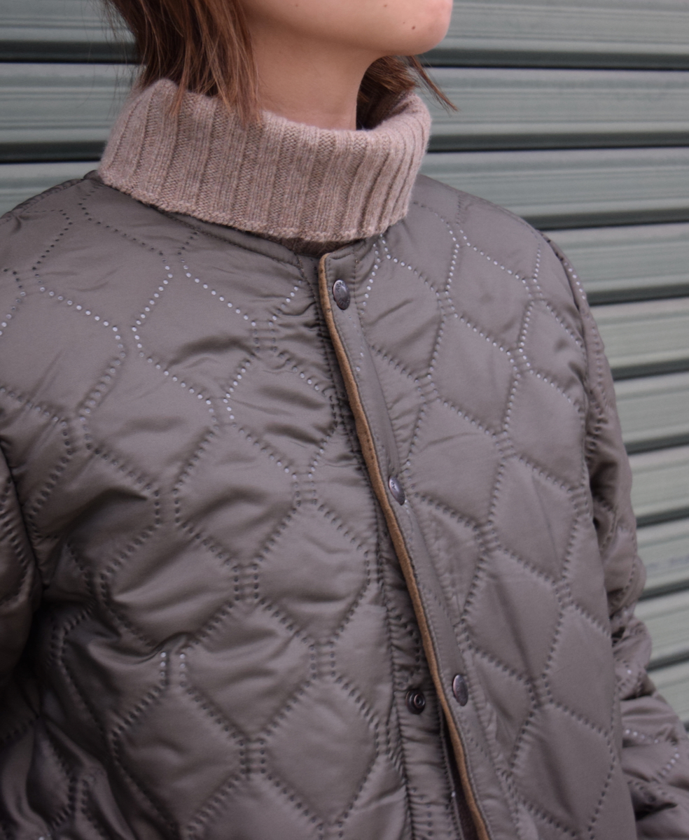 NAM1651 (コート) POLYxFLEECE HEAT QUILT NO COLLAR COAT