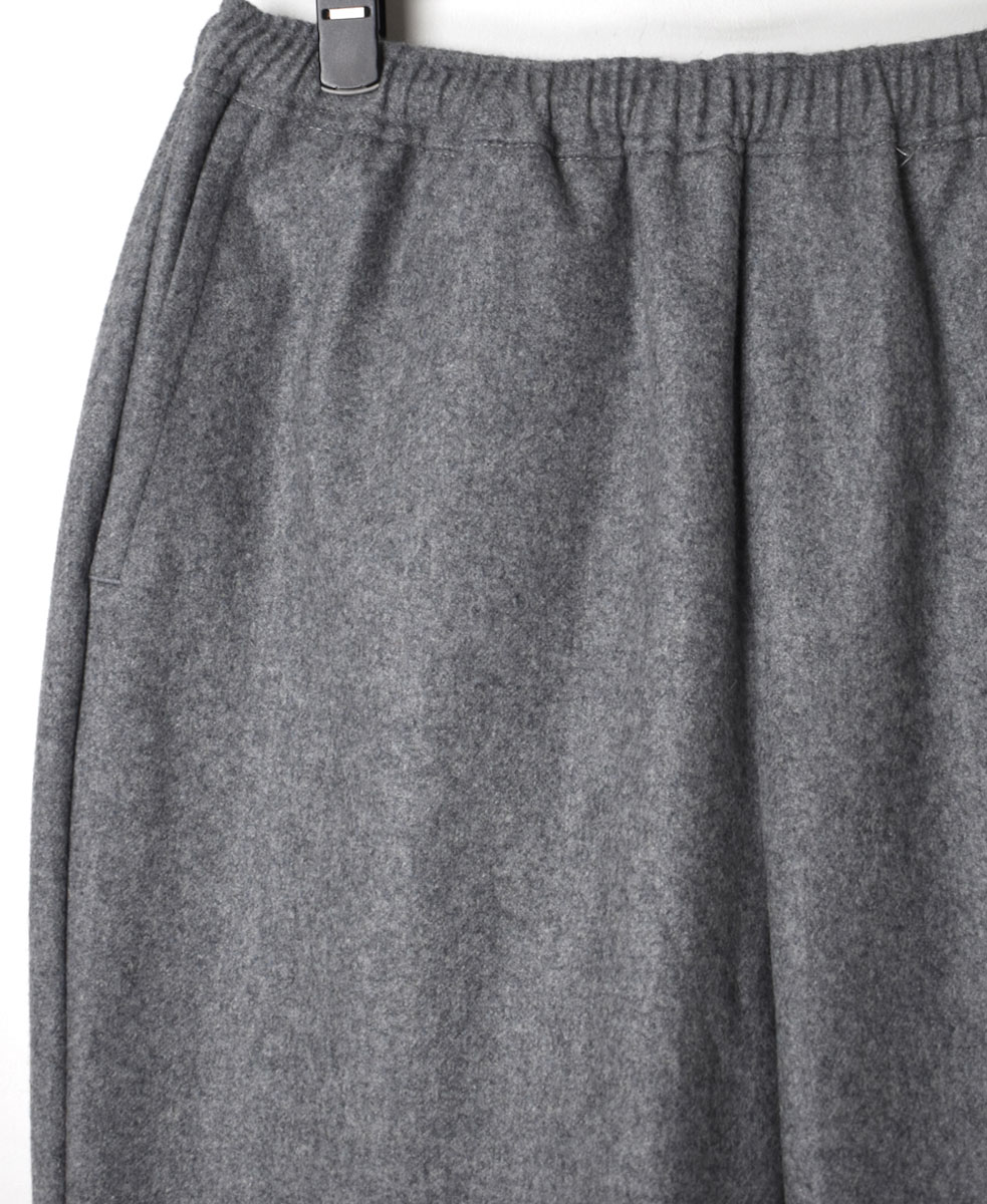 GNMDS2101WF (パンツ)  WOOL FLANNEL EASY TAPERED PANTS